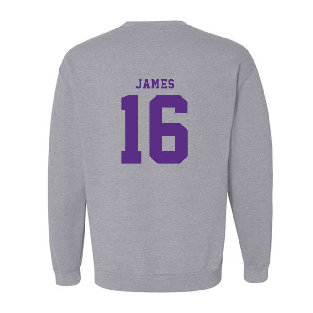 TCU - NCAA Football : Braylon James - Classic Shersey Crewneck Sweatshirt
