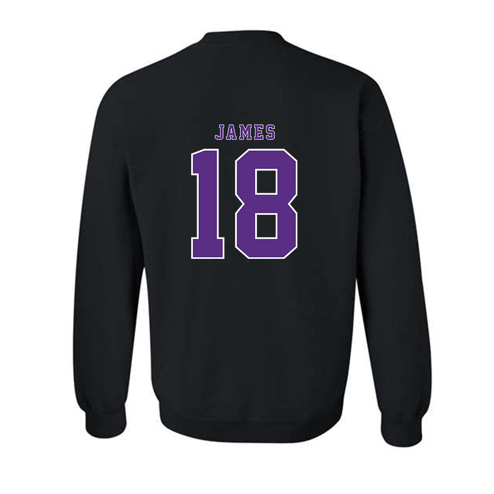 TCU - NCAA Baseball : Zack James - Classic Shersey Crewneck Sweatshirt