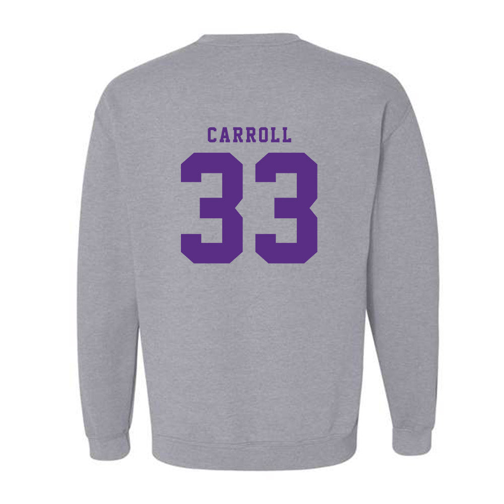 TCU - NCAA Football : Maxwell Carroll - Classic Shersey Crewneck Sweatshirt-3