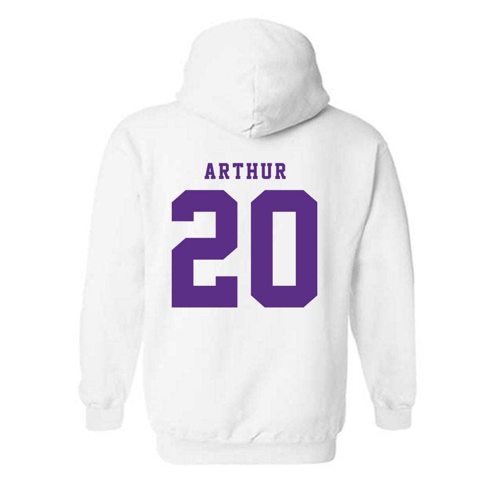 TCU - NCAA Baseball : Jack Arthur - Classic Shersey Hooded Sweatshirt