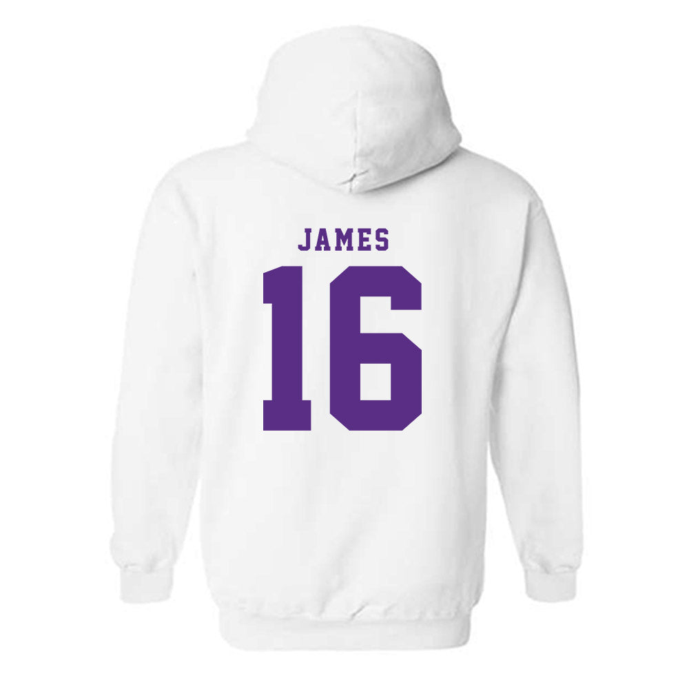 TCU - NCAA Football : Braylon James - Classic Shersey Hooded Sweatshirt