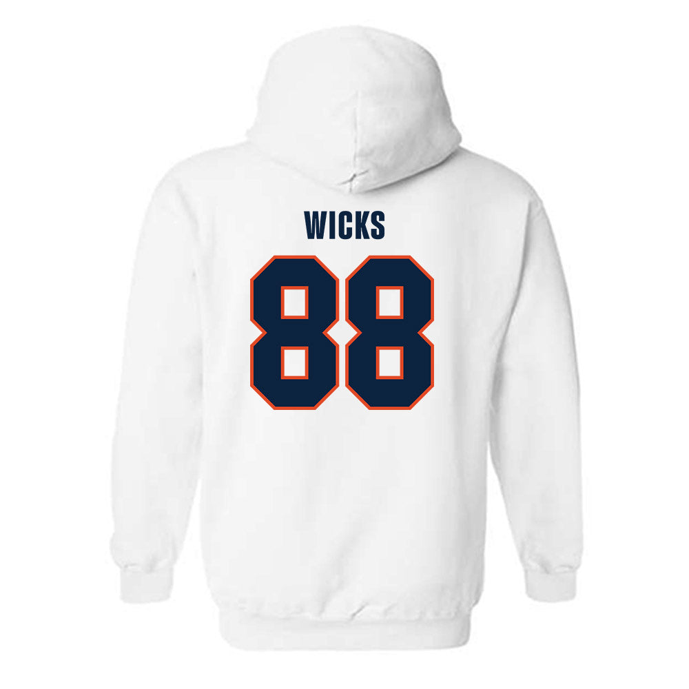 UTSA - NCAA Men's Basketball : Skylar Wicks - Hooded Sweatshirt-1