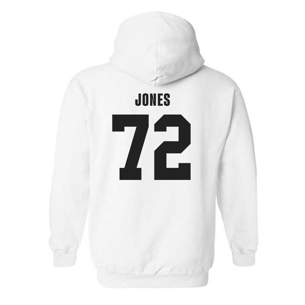 TCU - NCAA Football : Jackson Jones - Classic Shersey Hooded Sweatshirt-1