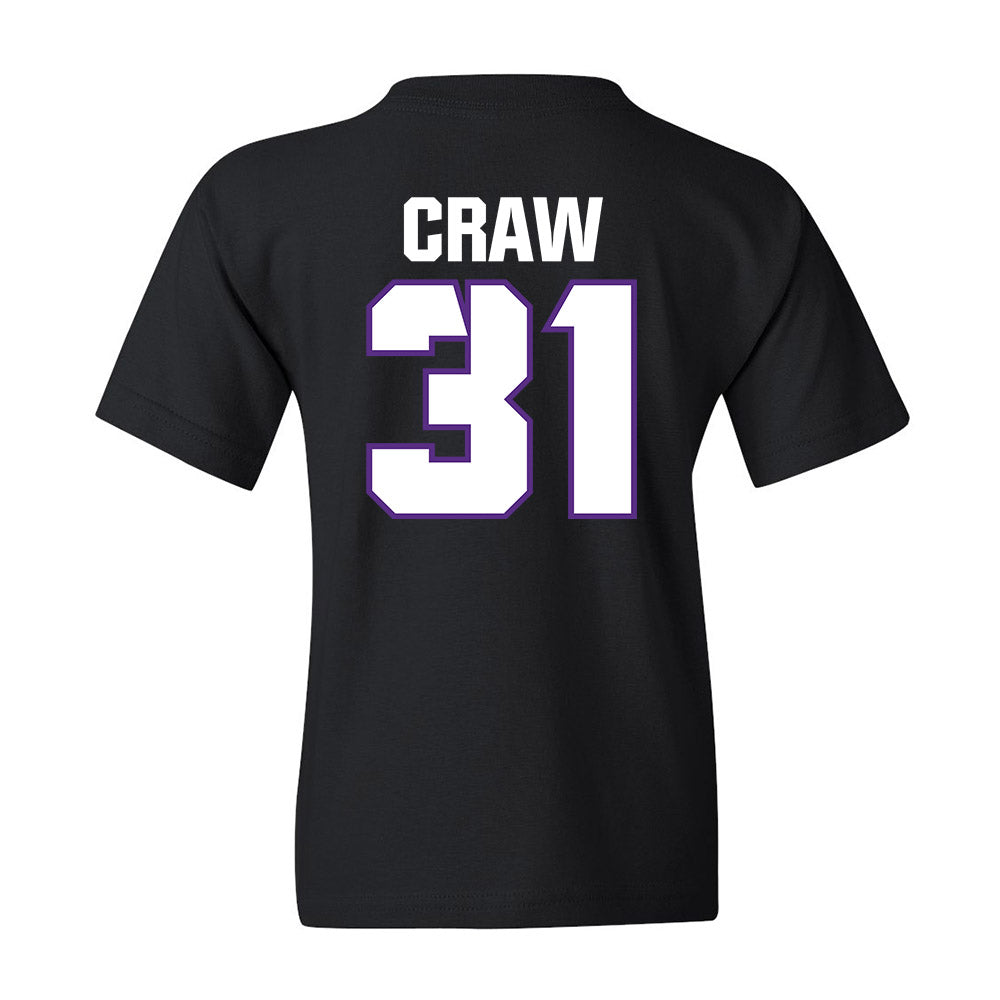 TCU - NCAA Football : Ethan Craw - Sports Shersey Youth T-Shirt