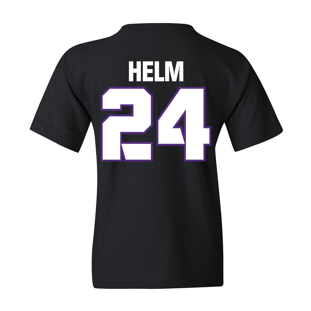 TCU - NCAA Football : Avery Helm - Sports Shersey Youth T-Shirt