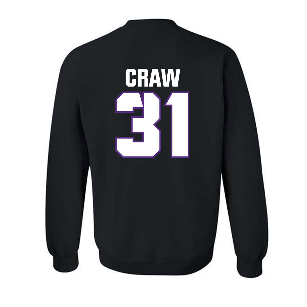 TCU - NCAA Football : Ethan Craw - Sports Shersey Crewneck Sweatshirt