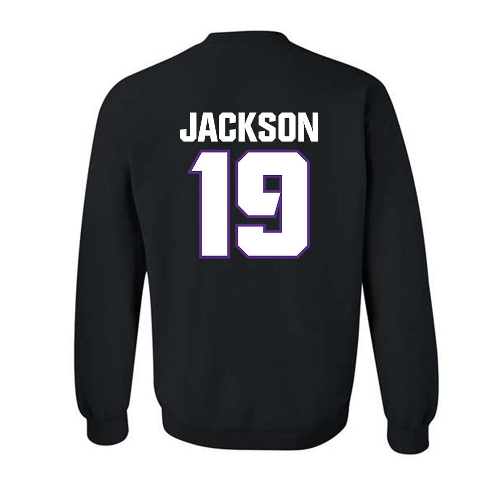 TCU - NCAA Football : Kylin Jackson - Sports Shersey Crewneck Sweatshirt-1