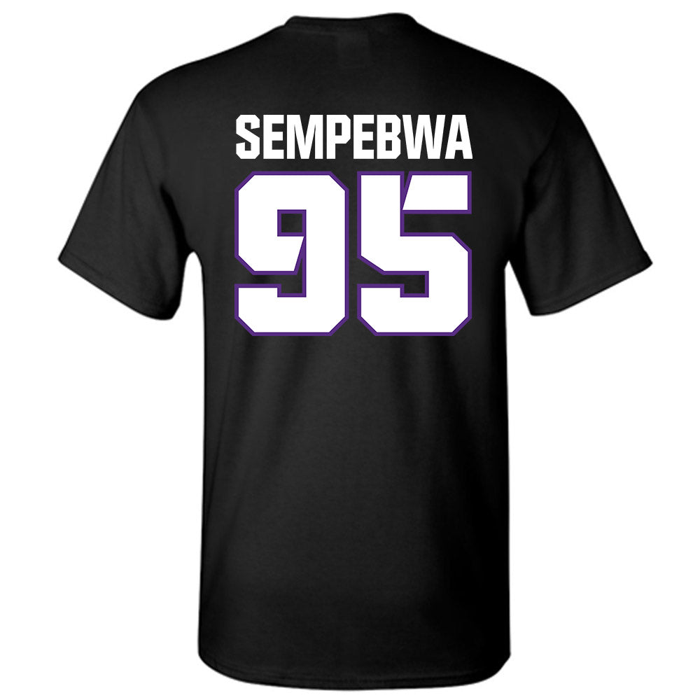 TCU - NCAA Football : Caleb Sempebwa - Sports Shersey T-Shirt-1