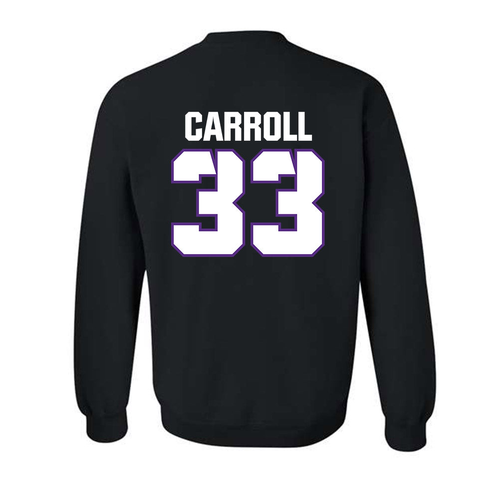 TCU - NCAA Football : Maxwell Carroll - Sports Shersey Crewneck Sweatshirt-1