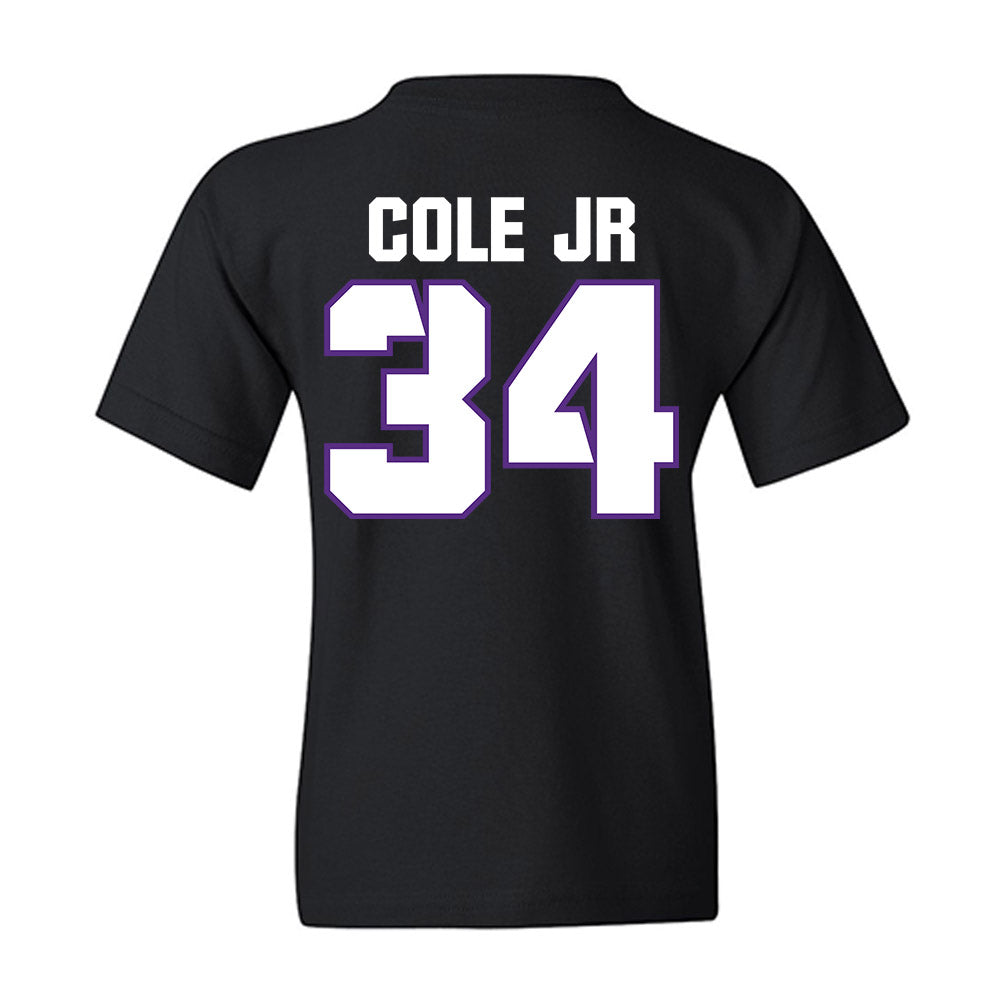 TCU - NCAA Football : Perry Cole Jr - Sports Shersey Youth T-Shirt-1