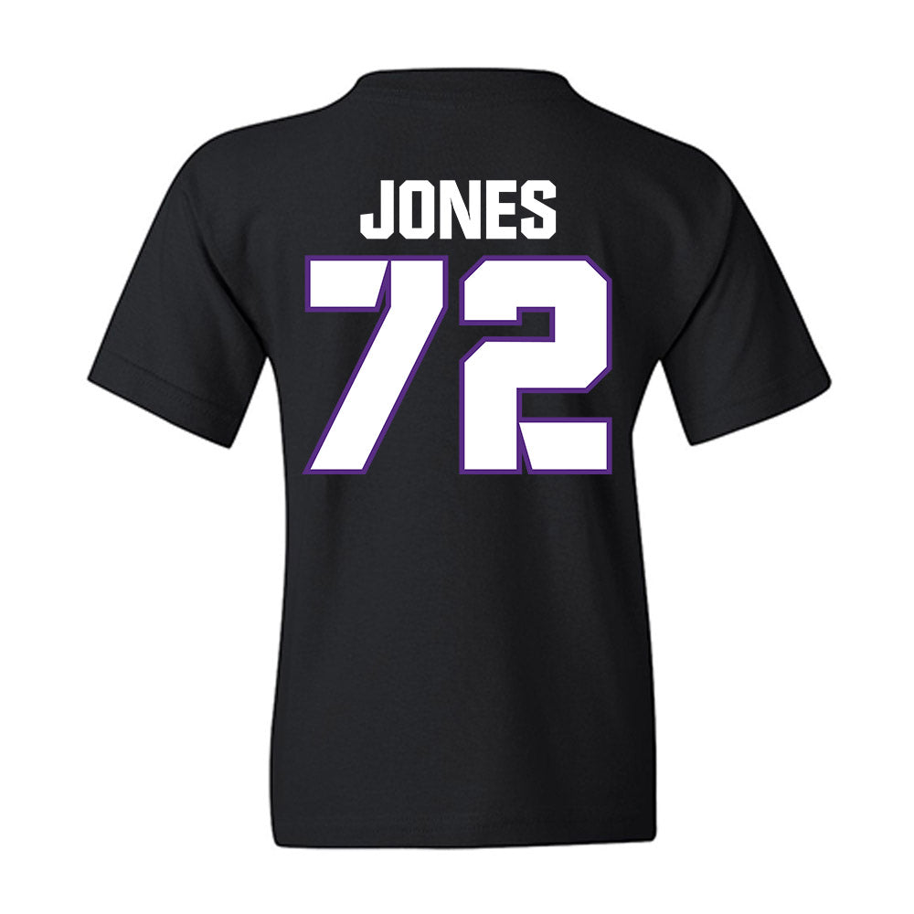TCU - NCAA Football : Jackson Jones - Sports Shersey Youth T-Shirt-1