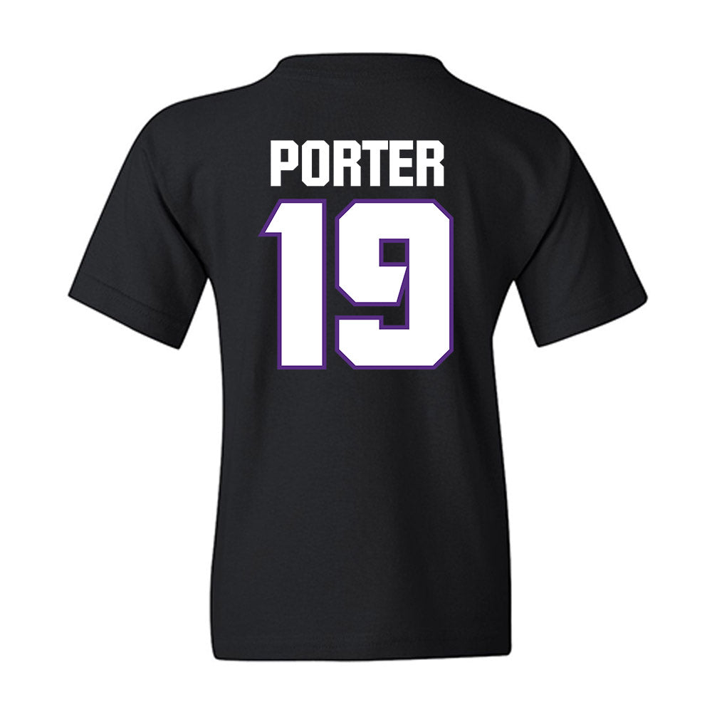 TCU - NCAA Football : Jacob Porter - Sports Shersey Youth T-Shirt-1