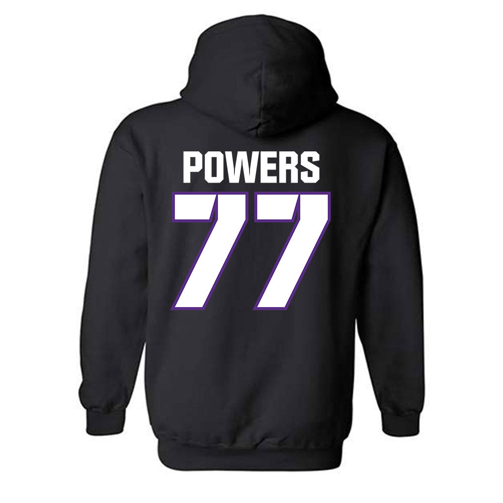 TCU - NCAA Football : Cooper Powers - Sports Shersey Hooded Sweatshirt-1