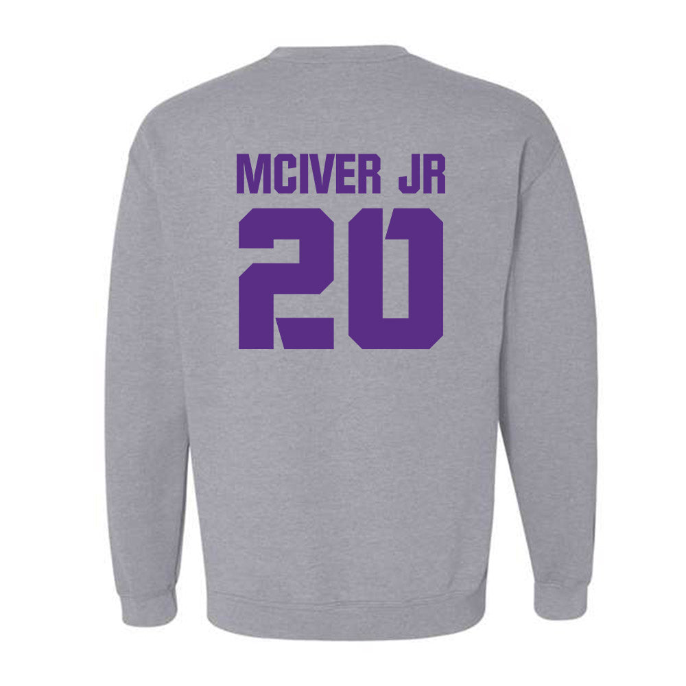 TCU - NCAA Football : Jevon McIver Jr - Sports Shersey Crewneck Sweatshirt