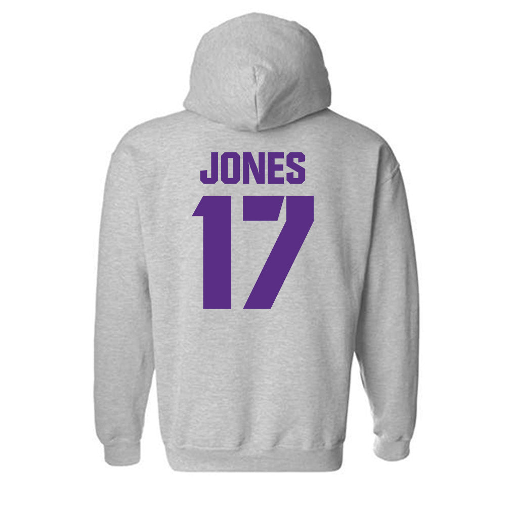 TCU - NCAA Football : Dane Jones - Sports Shersey Hooded Sweatshirt-1