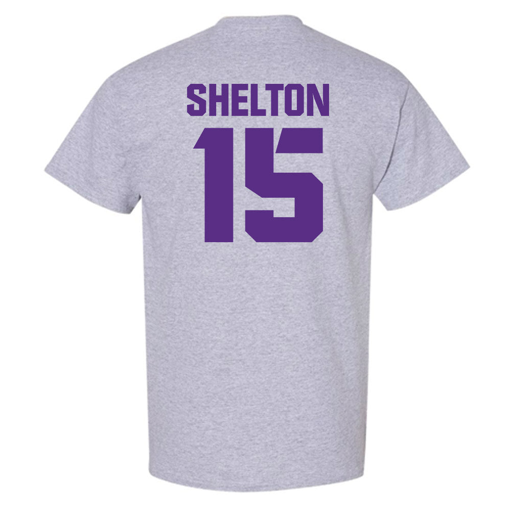 TCU - NCAA Football : Terry Shelton - Sports Shersey T-Shirt-1