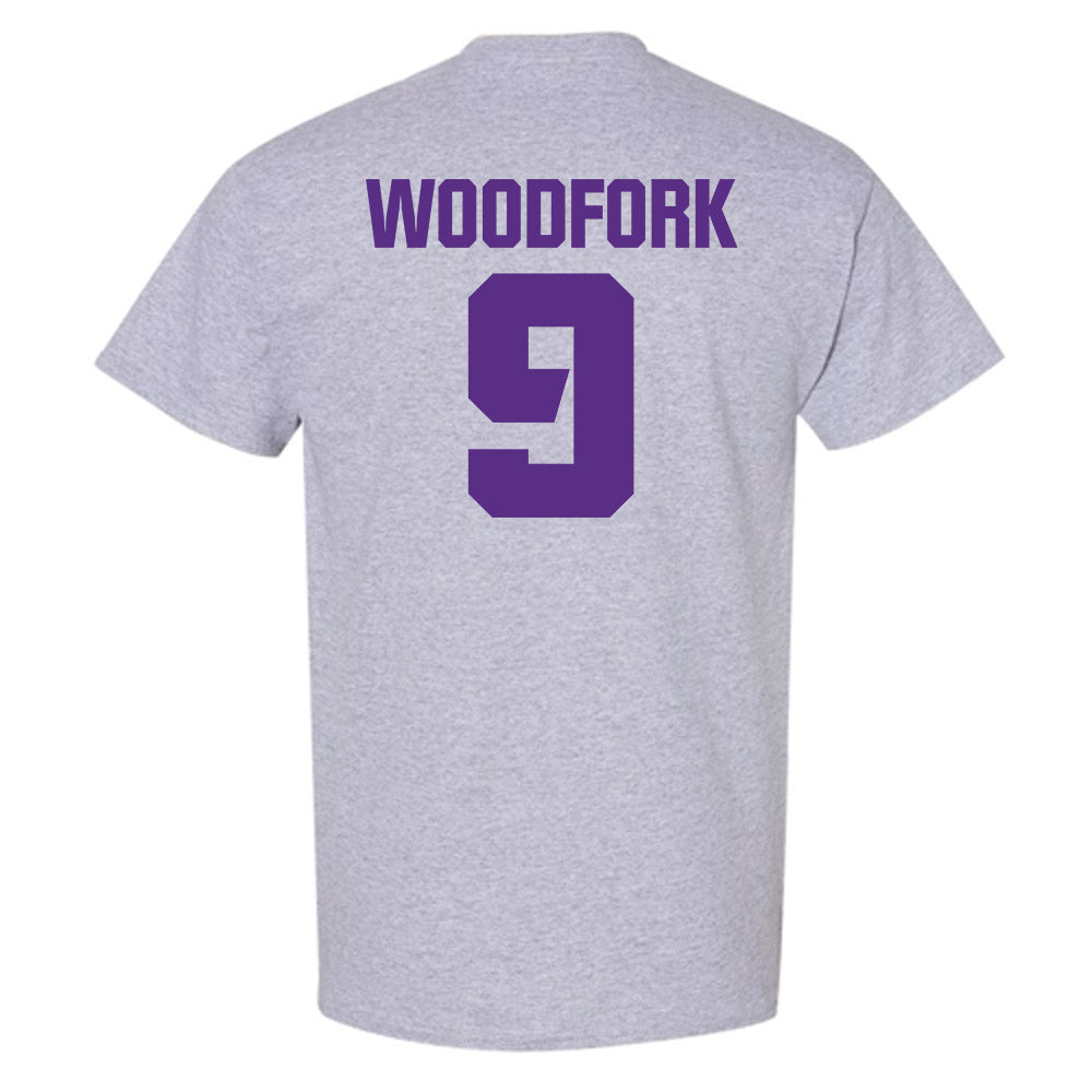 TCU - NCAA Football : Chad Woodfork - Sports Shersey T-Shirt-1