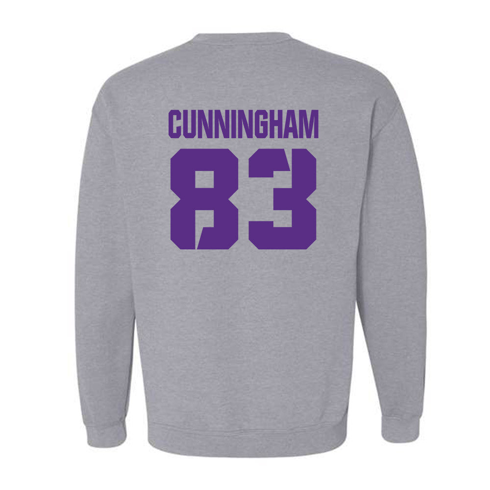 TCU - NCAA Football : Keagan Cunningham - Sports Shersey Crewneck Sweatshirt