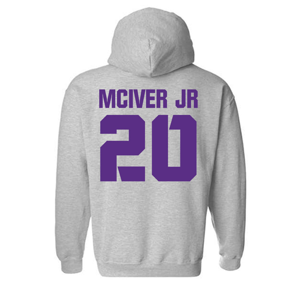 TCU - NCAA Football : Jevon McIver Jr - Sports Shersey Hooded Sweatshirt