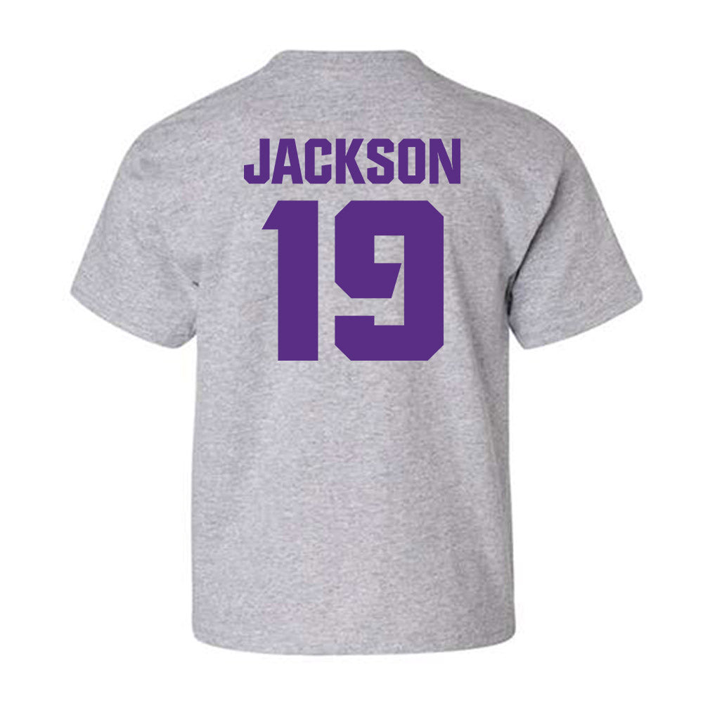 TCU - NCAA Football : Kylin Jackson - Sports Shersey Youth T-Shirt-1
