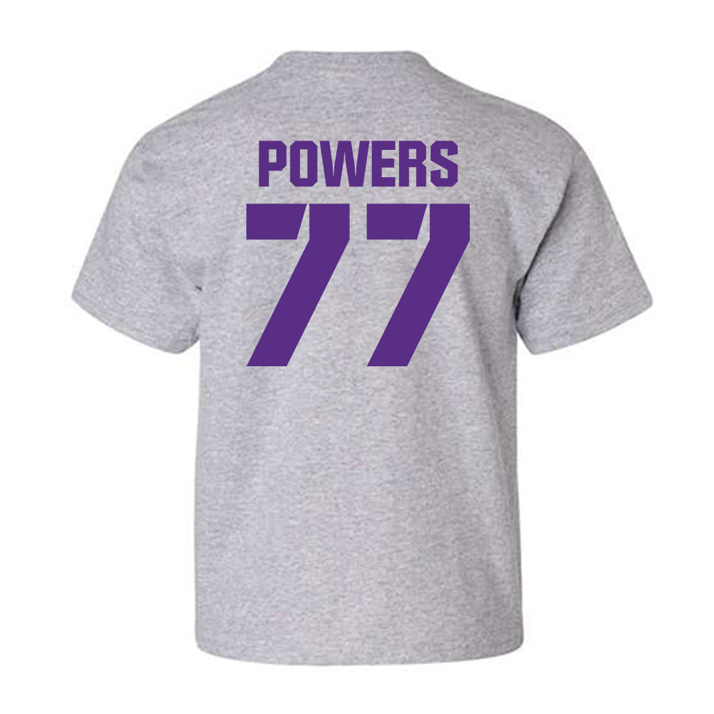 TCU - NCAA Football : Cooper Powers - Sports Shersey Youth T-Shirt-1