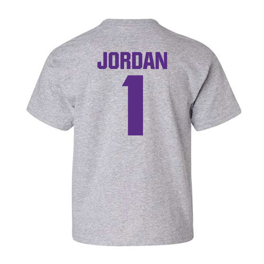 TCU - NCAA Football : Austin Jordan - Sports Shersey Youth T-Shirt-1
