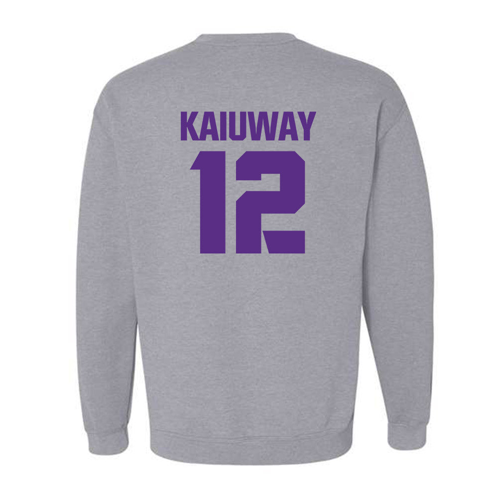 TCU - NCAA Football : Lafayette Kaiuway - Sports Shersey Crewneck Sweatshirt