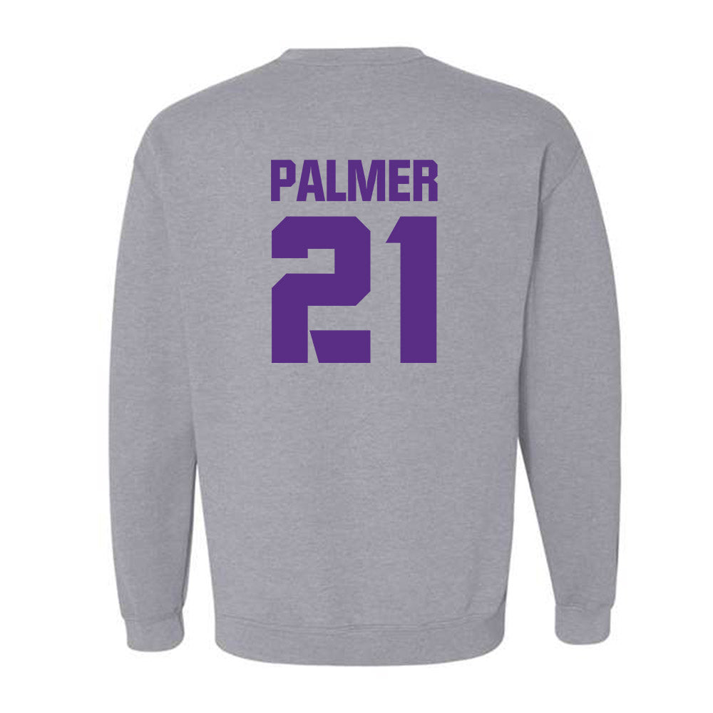 TCU - NCAA Football : Nate Palmer - Sports Shersey Crewneck Sweatshirt-1