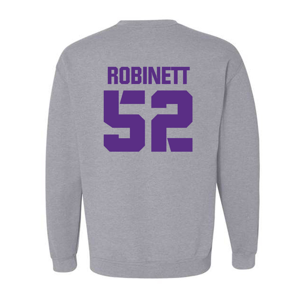 TCU - NCAA Football : Blake Robinett - Sports Shersey Crewneck Sweatshirt-1