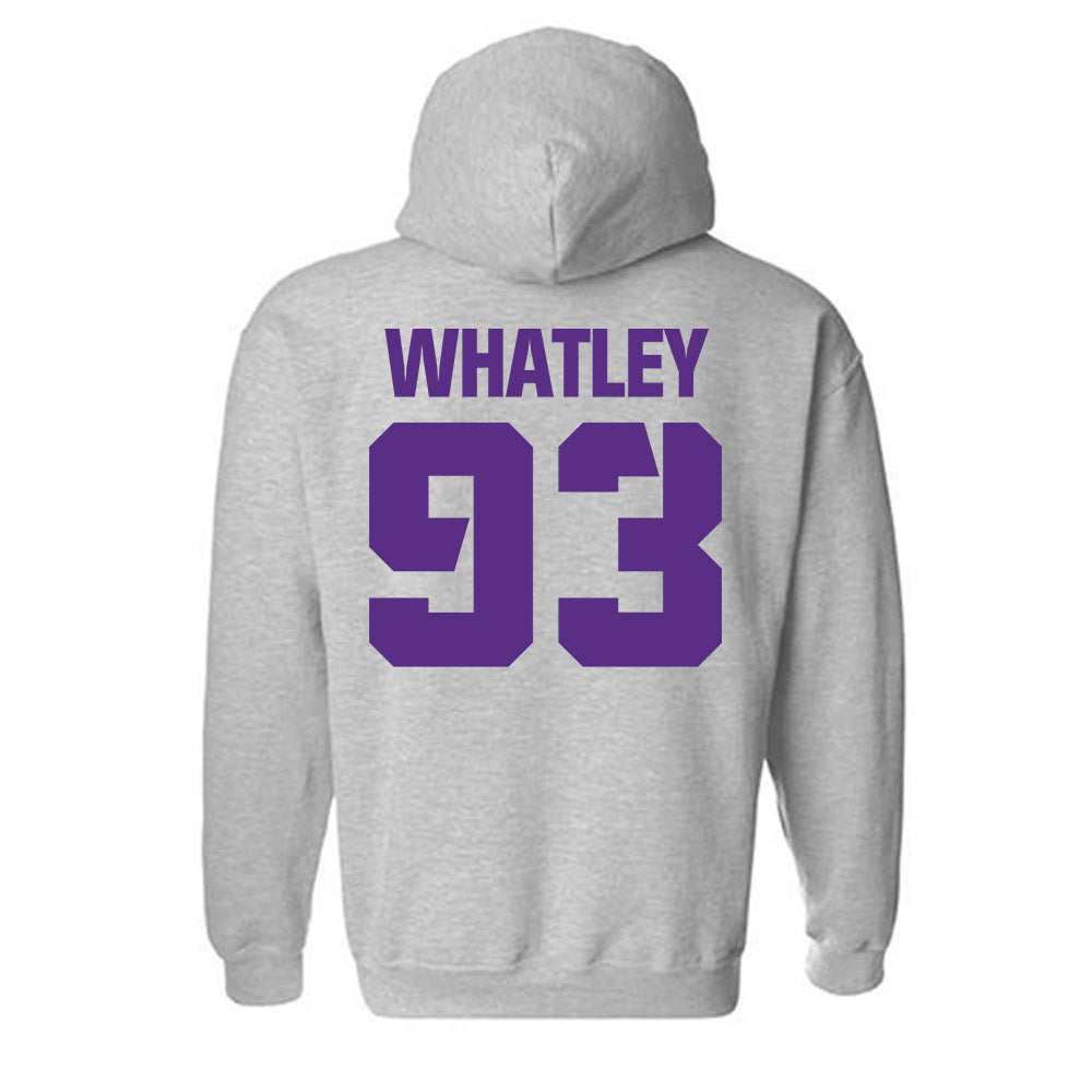 TCU - NCAA Football : William Whatley - Sports Shersey Hooded Sweatshirt-1