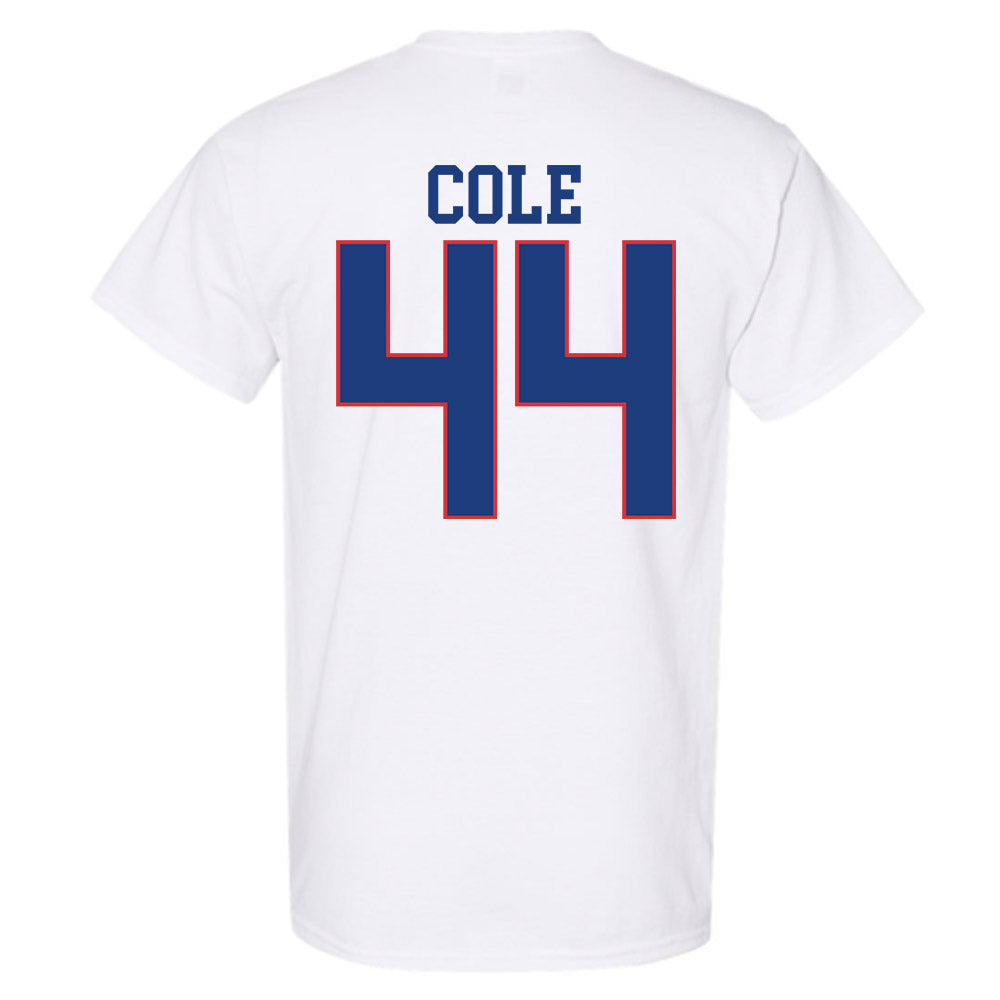 LA Tech - NCAA Football Legends : Adrien Cole - Sports Shersey T-Shirt-1