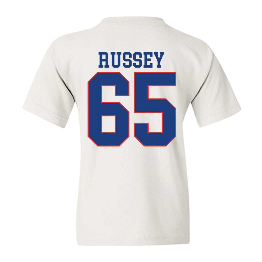 LA Tech - NCAA Football Legends : Kody Russey - Sports Shersey Youth T-Shirt-1