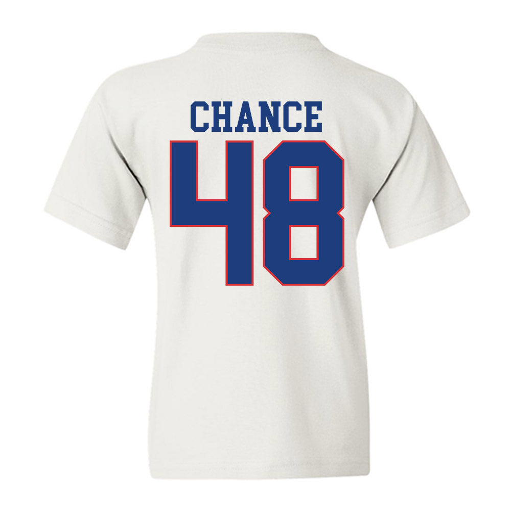 LA Tech - NCAA Football : John Hoyet Chance - Sports Shersey Youth T-Shirt-1