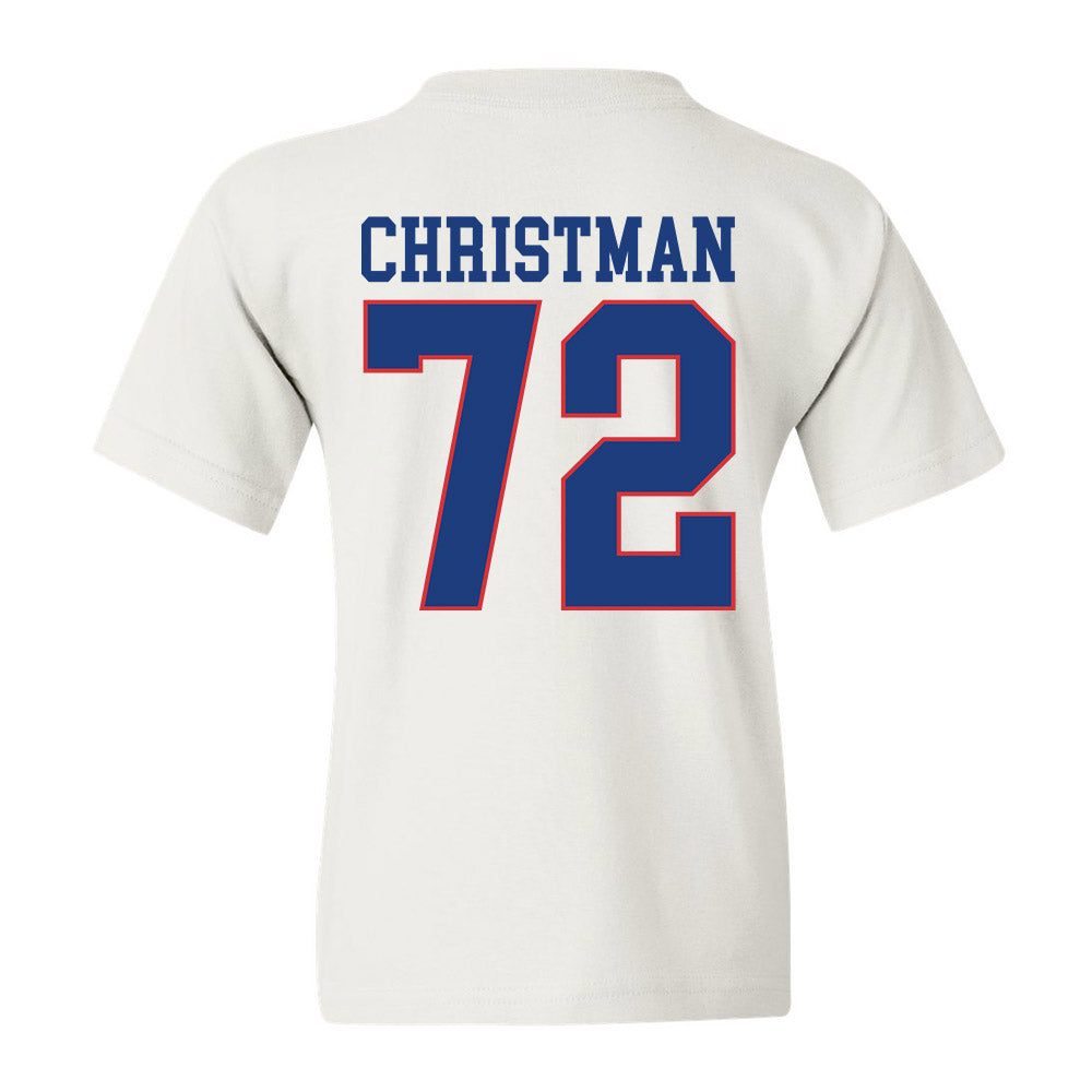 LA Tech - NCAA Football : Hayden Christman - Sports Shersey Youth T-Shirt