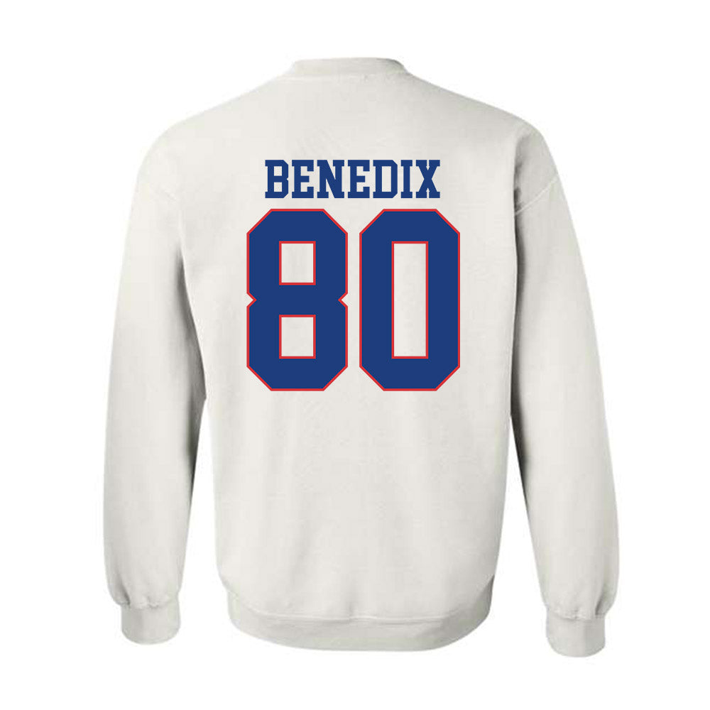 LA Tech - NCAA Football : Dane Benedix - Sports Shersey Crewneck Sweatshirt-1