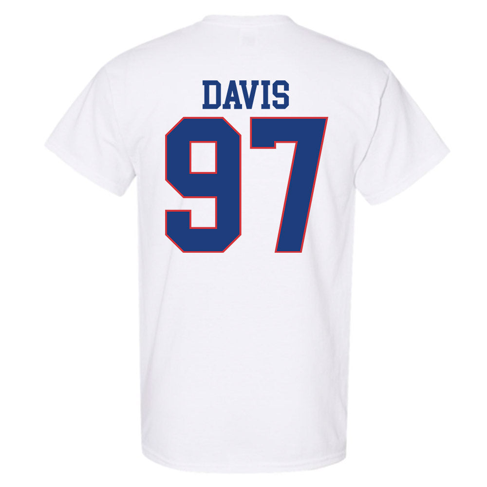 LA Tech - NCAA Football : Christian Davis - Sports Shersey T-Shirt-1
