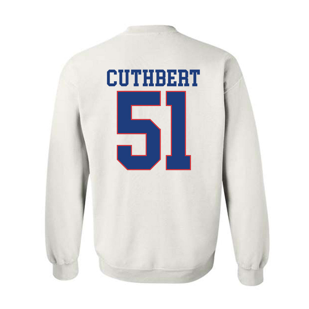 LA Tech - NCAA Football Legends : Josh Cuthbert - Sports Shersey Crewneck Sweatshirt-1