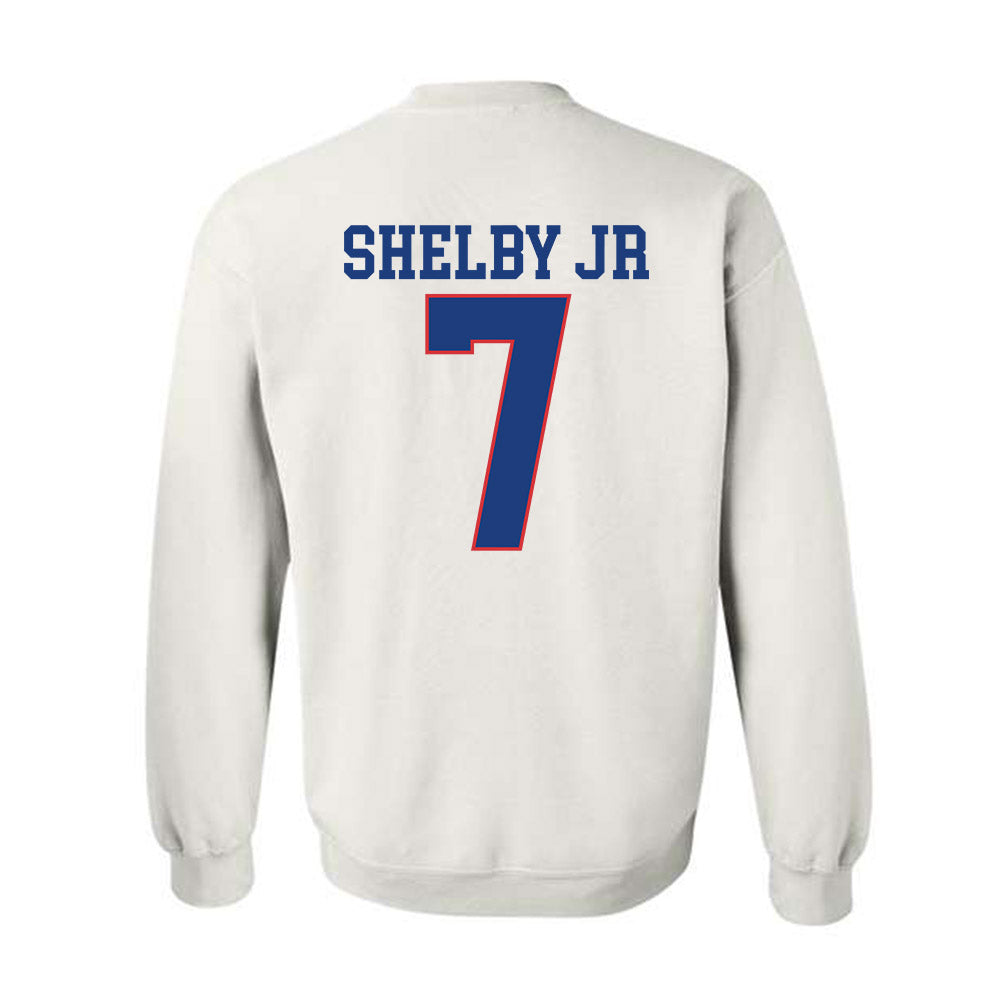 LA Tech - NCAA Football : Jhamal Shelby Jr - Sports Shersey Crewneck Sweatshirt-1