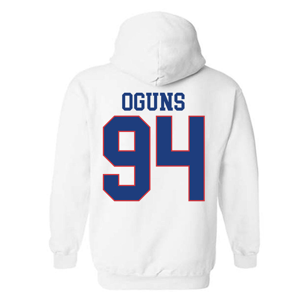 LA Tech - NCAA Football : Emmanuel Oguns - Sports Shersey Hooded Sweatshirt-1
