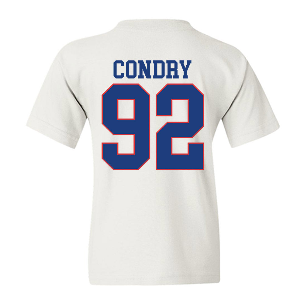 LA Tech - NCAA Football : Matt Condry - Sports Shersey Youth T-Shirt-1