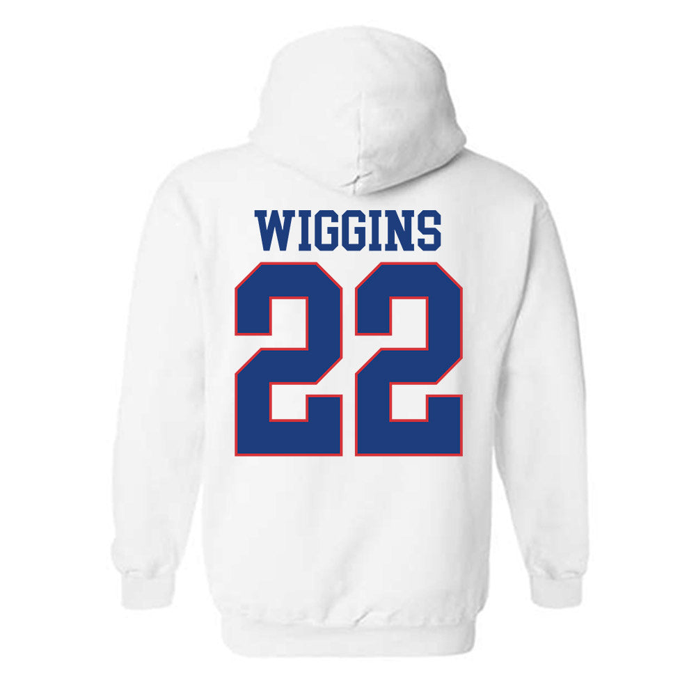LA Tech - NCAA Football : Omiri Wiggins - Sports Shersey Hooded Sweatshirt