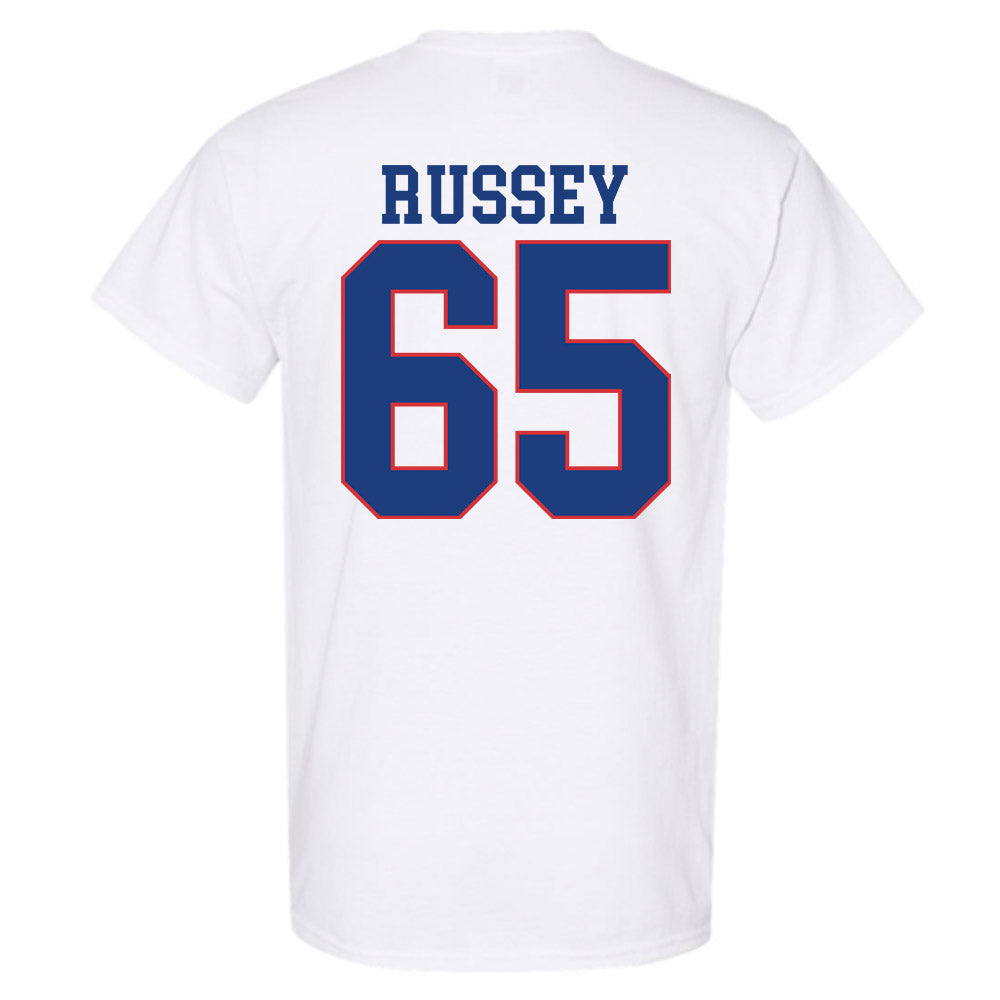 LA Tech - NCAA Football Legends : Kody Russey - Sports Shersey T-Shirt-1