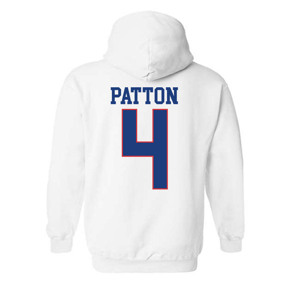 LA Tech - NCAA Football Legends : Quinton Patton - Sports Shersey Hooded Sweatshirt-1