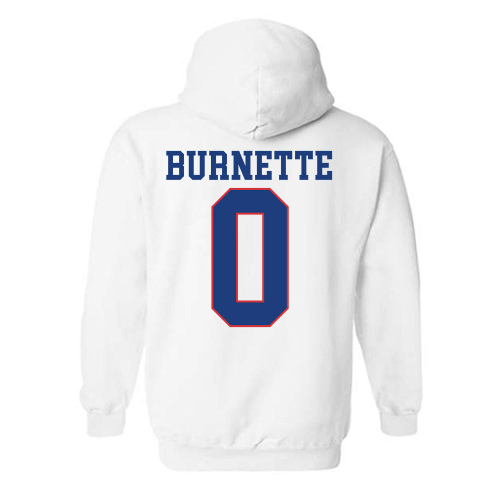 LA Tech - NCAA Football : Andrew Burnette - Sports Shersey Hooded Sweatshirt-1