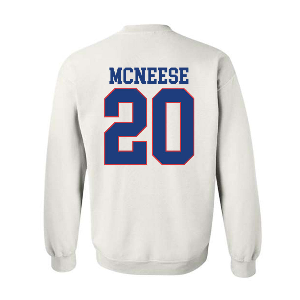 LA Tech - NCAA Football : Kenyatta McNeese - Sports Shersey Crewneck Sweatshirt-1