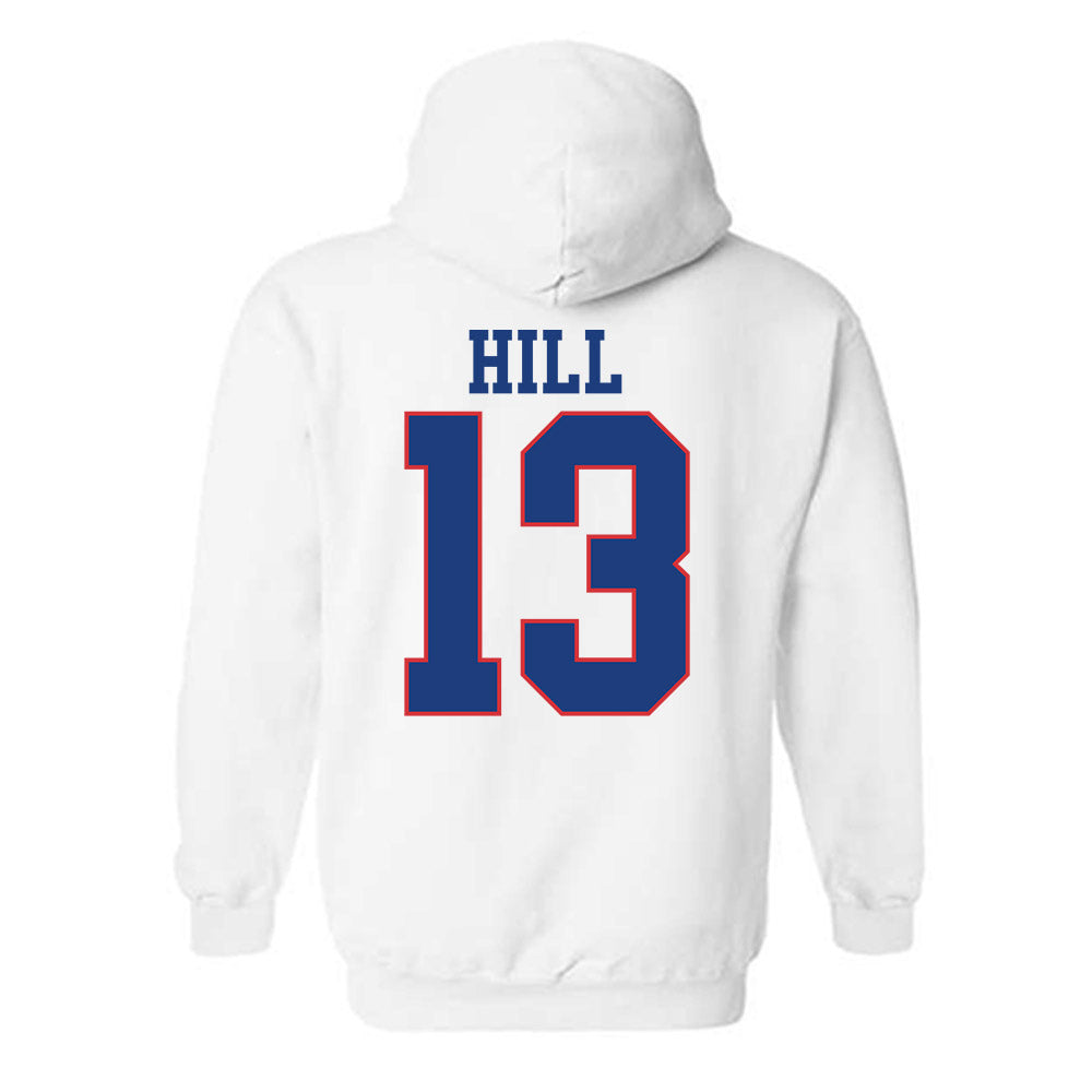 LA Tech - NCAA Football : Cameron Hill - Sports Shersey Hooded Sweatshirt-1