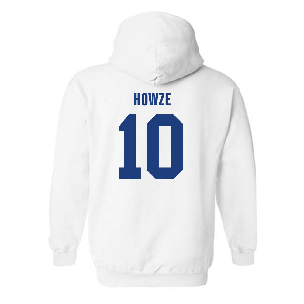 LA Tech - NCAA Men's Basketball : Kylan Howze - Classic Shersey Hooded Sweatshirt-1