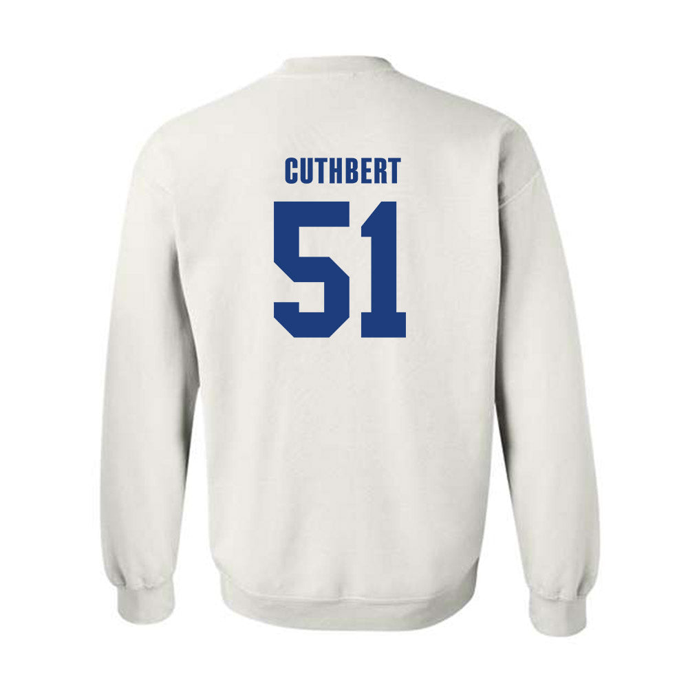 LA Tech - NCAA Football Legends : Josh Cuthbert - Classic Shersey Crewneck Sweatshirt-1