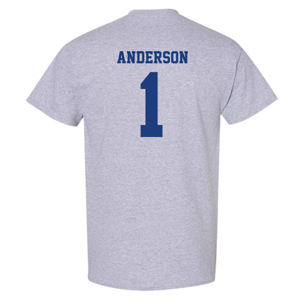 LA Tech - NCAA Men's Basketball : Jermaurhiyun Anderson - Classic Shersey T-Shirt-1