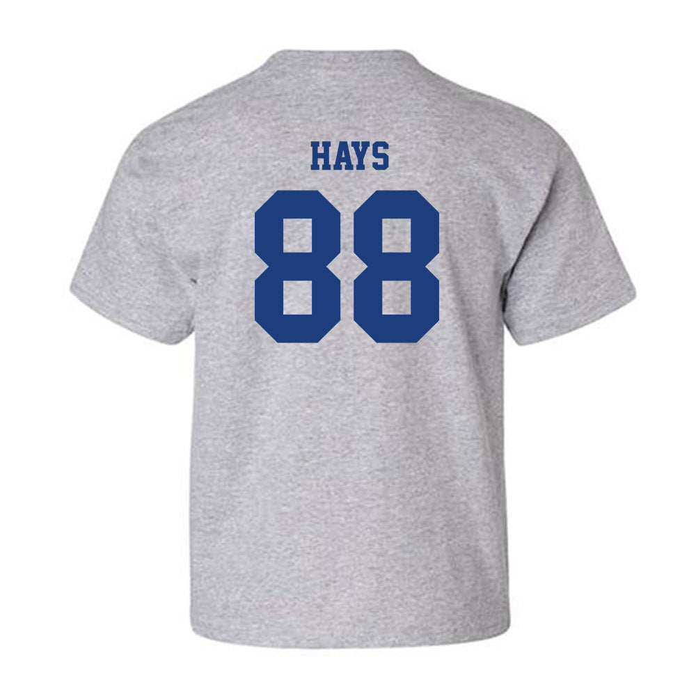 LA Tech - NCAA Football : Zachary Hays - Classic Shersey Youth T-Shirt-1